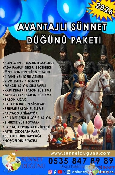 Avantajlı Sünnet Düğünü Paketi 2026