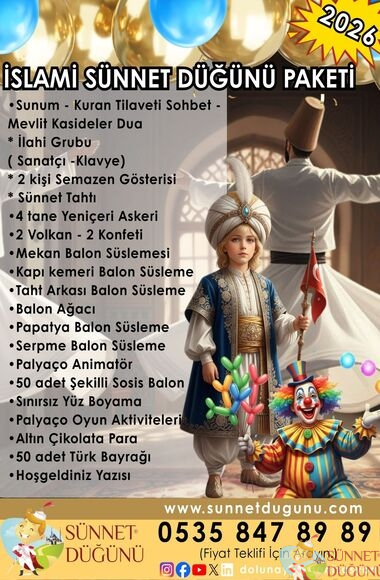 İslami Sünnet Düğünü Paketi 2026